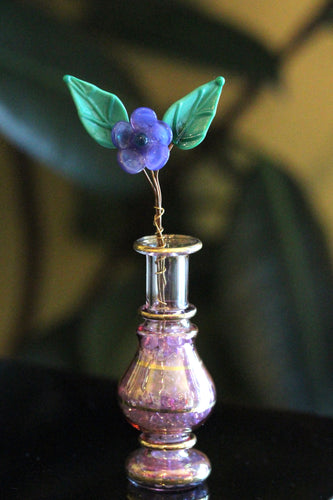 Leaf Out Miniature Glass Bouquet