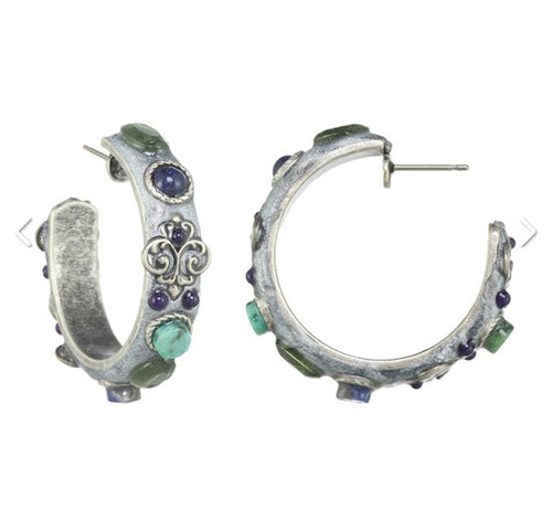 Michal Golan Jewelry - Lake Como Mini Hoop Earrings