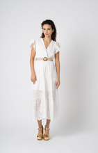 Cotton Eyelet Summer Dress