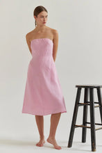 Pink Midi Tube Dress