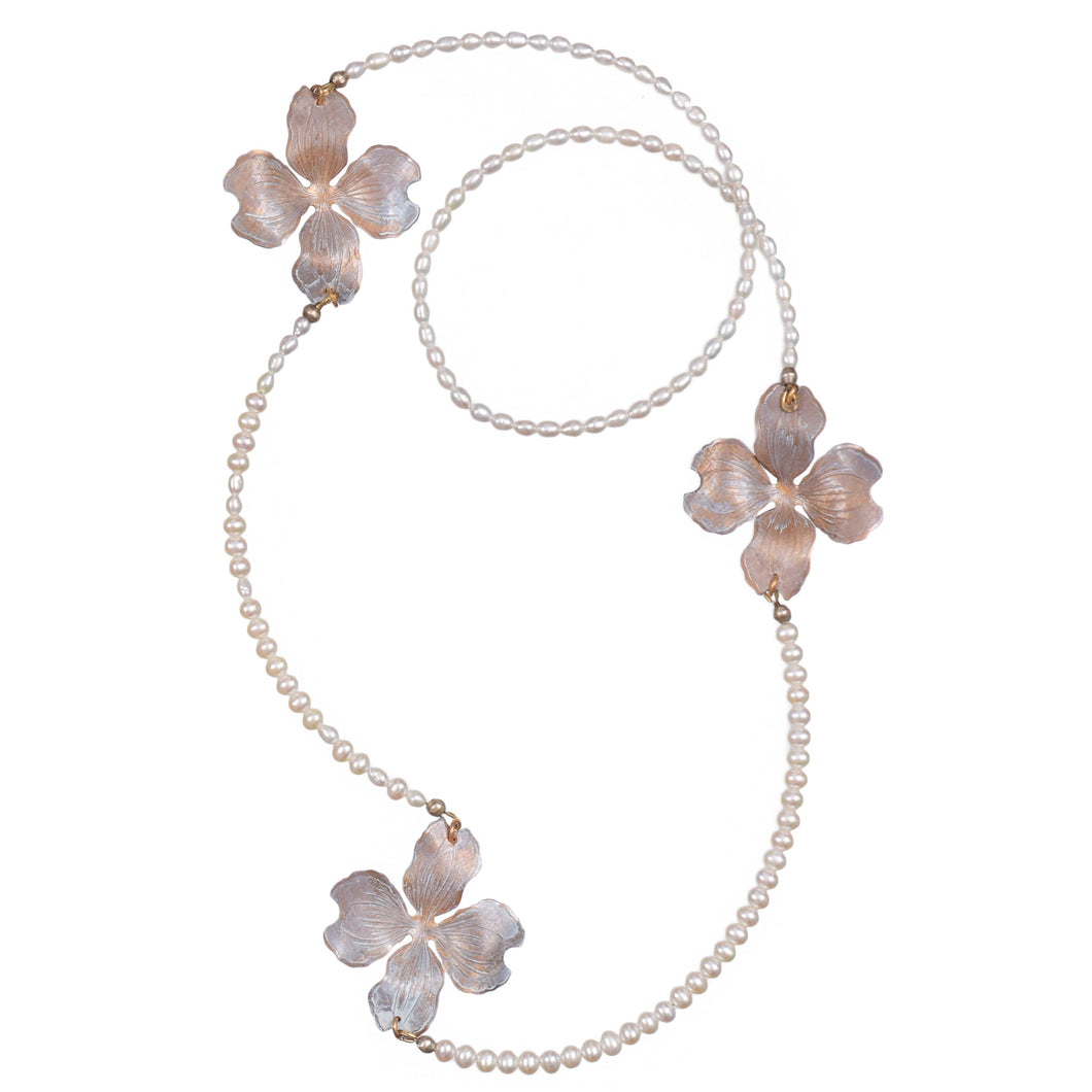 Dogwood Pearl Necklace