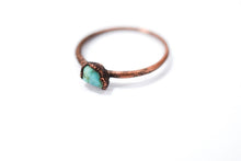 Tiny Turquoise Nugget Ring