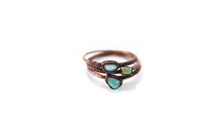 Tiny Turquoise Nugget Ring