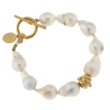 Baroque Pearl Toggle Bracelet