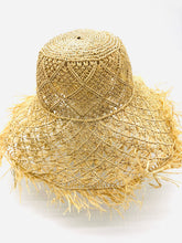 Karin Crochet & Macrame Fringe Straw Hat