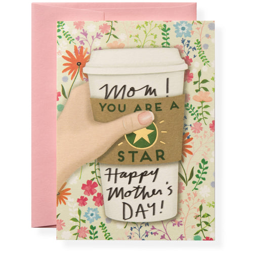 Karen Adams Designs - Star Mom Greeting Card