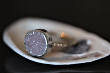 Round Druzy Ring