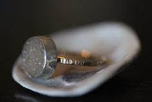 Round Druzy Ring