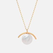 Cove Pearl Necklace - Yellow Gold