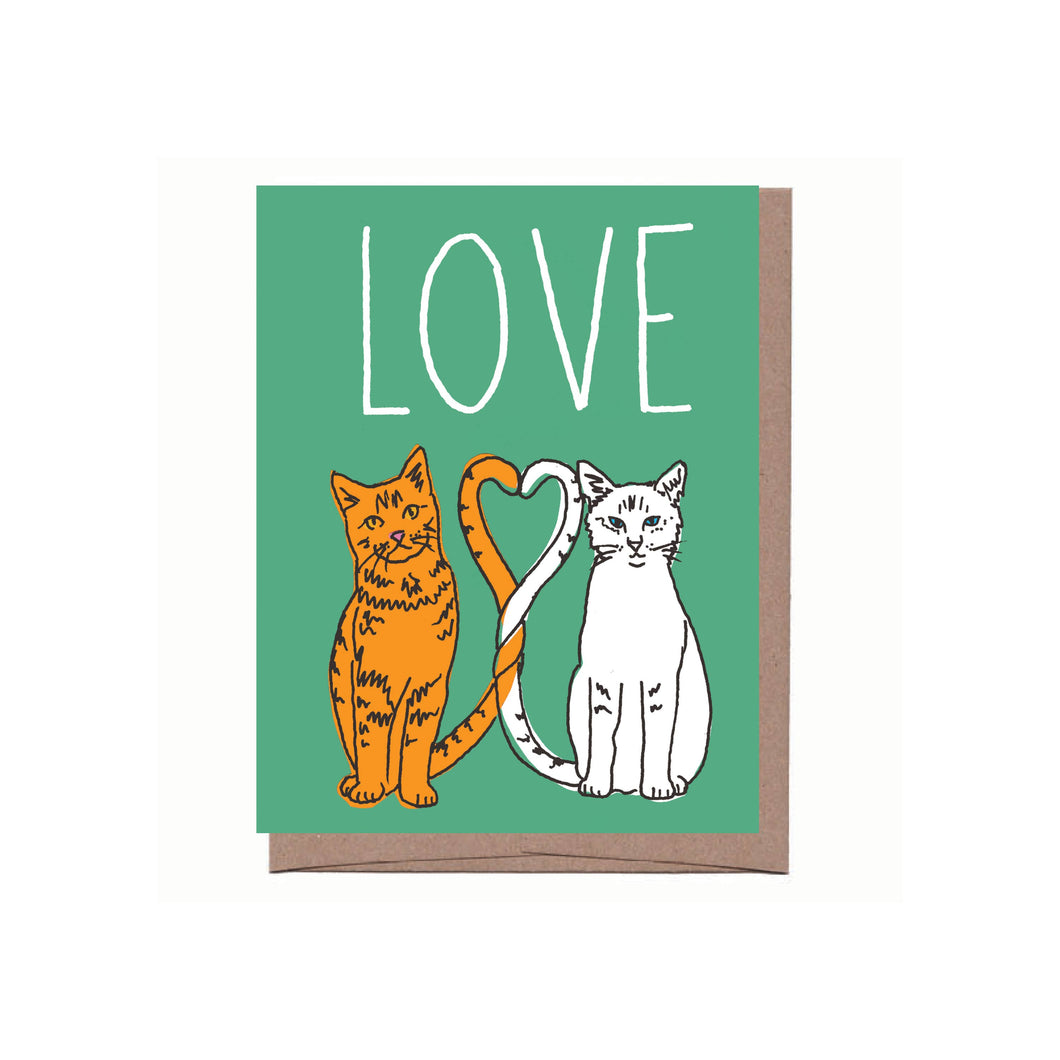 Love Cats Valentine Card