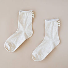 Modern Lady Pearl Socks