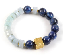 Kyanite Aquamarine Bracelet