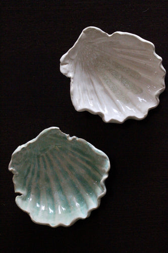 Large Clay Shell Dishes