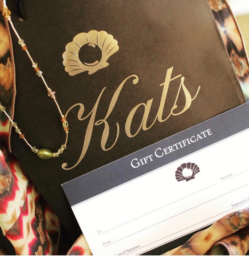 Kats Gift Certificate